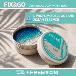Fix&Go cera all’acqua Freelimix Ocean Essence con texture effetto mare
