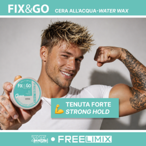 Fix&Go cera all’acqua Freelimix tenuta forte styling capelli uomo